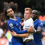 Marc Cucurella, en el partido ante el Tottenham