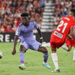Aurelien Tchouameni, en el Almería-Real Madrid de LaLIga