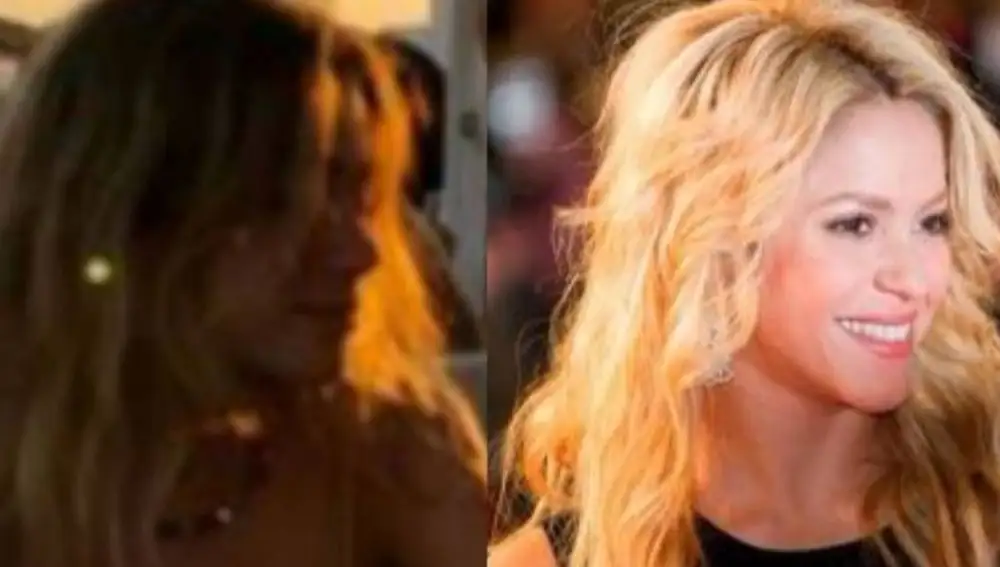 Fotomontaje de Clara Chia Marti y Shakira