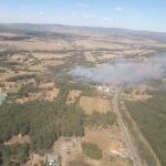 Imagen del incendio