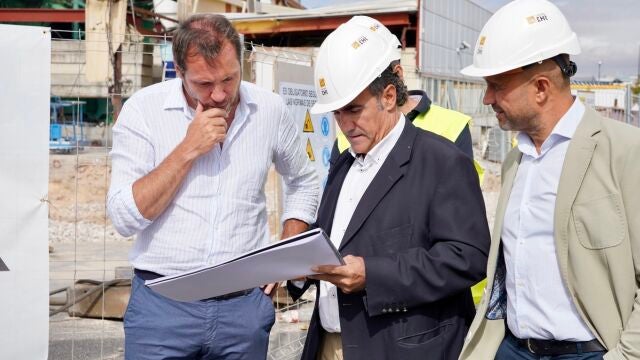 Obras en ejecución del Centro de Control de Auvasa