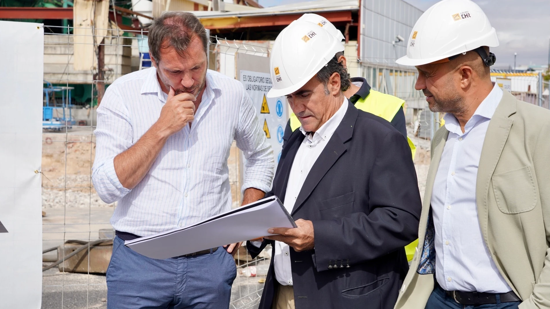 Obras en ejecución del Centro de Control de Auvasa