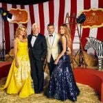Alejandra Gere, Richard Gere, Antonio Banderas y Nicole Kimpel
