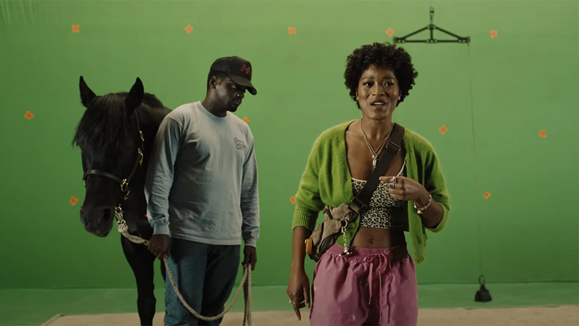 Daniel Kaluuya y Keke Palmer en "Nop"