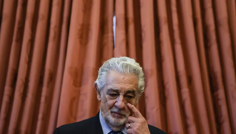 Placido Domingo, en Madrid, en 2021