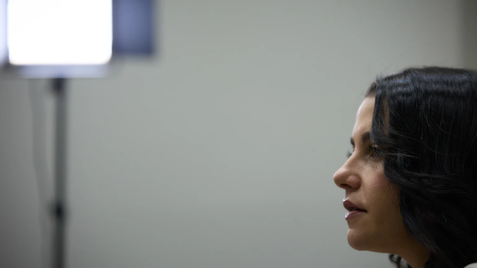 La líder de Europa Press, Inés Arrimadas, durante una entrevista para Europa Press, en la sede de Europa Press, a 26 de julio de 2022, en Madrid (España). La entrevista a Arrimadas coincide durante los días en los que la formación política de Ciudadanos se encuentra trabajando en la refundación del partido de cara a las próximas elecciones municipales y autonómicas de 2023. 26 JULIO 2022;CIUDADANOS;ARRIMADAS;NUEVO PARTIDO;REMODELACIÓN;NARANJA;FORMACIÓN POLITICA Jesús Hellín / Europa Press 26/07/2022