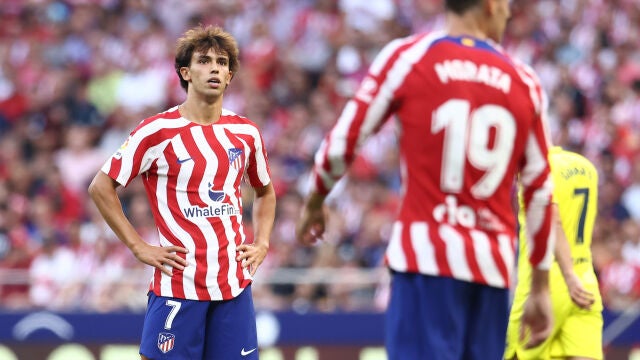 Joao Félix con el Atlético de Madrid.
