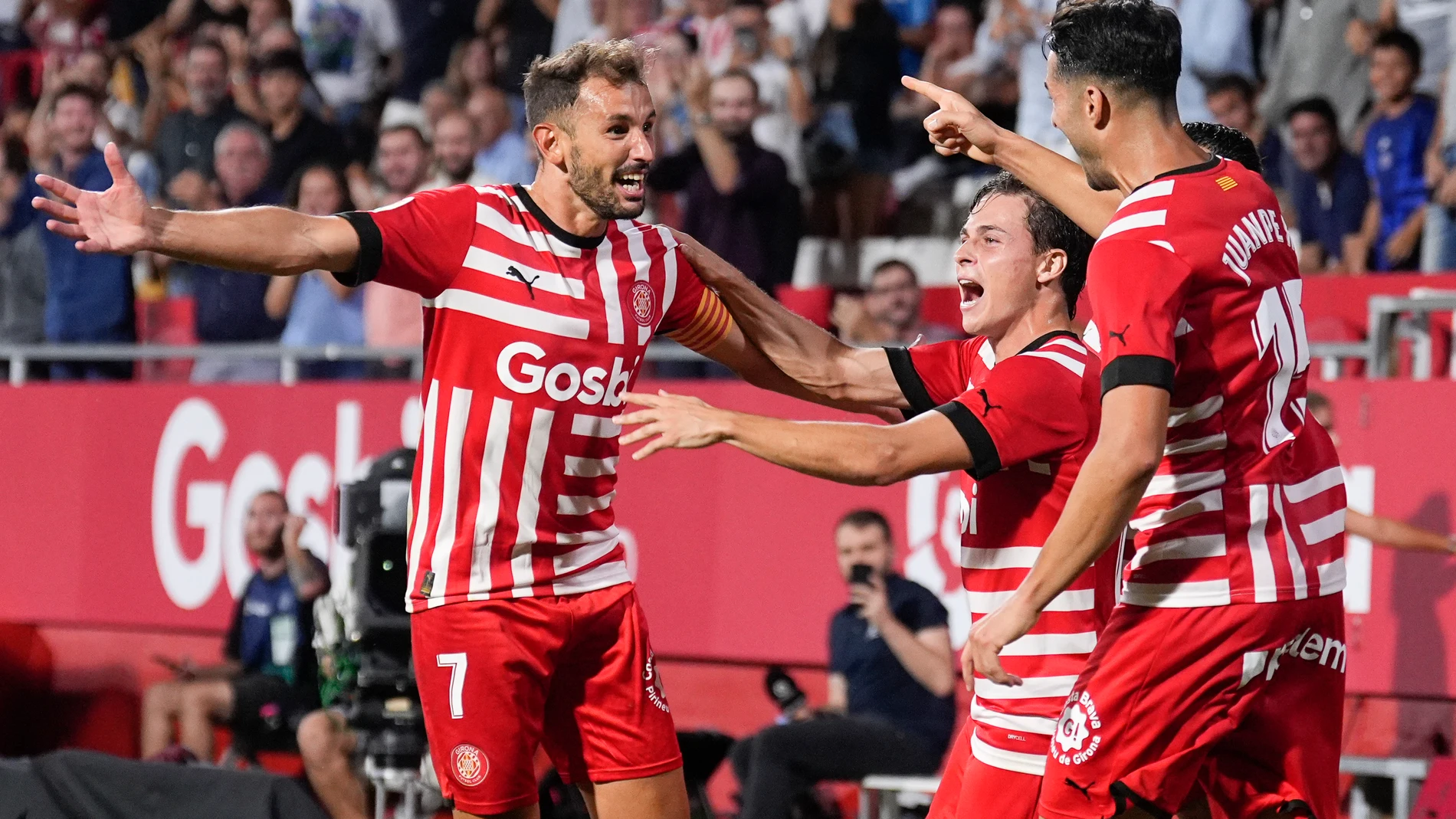 El delantero del Girona Christian Stuani.