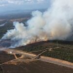 Incendio en Val de Santa María (Zamora)