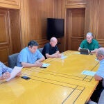 Junta de Gobierno de la Diputación de Zamora, presidida por el vicepresidente segundo de la Institución Provincial y presidente en funciones, Jesús María Prada Saavedra