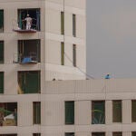 Construccion de viviendas en Vallecas (Madrid)