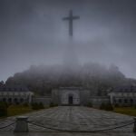 El Valle de los Caídos, con la Basílica de la Santa Cruz en el centro