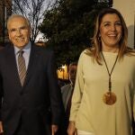 Alfonso Guerra y Susana Díaz, juntos en un acto en 2019
