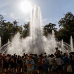 Visitantes al Palacio Real de La Granja
