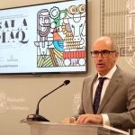 El presidente de la Diputación de Salamanca, Javier Iglesias, presenta la feria agropecuaria 'Salamaq 2022'