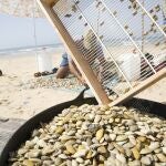 Coquinas en el litoral de Huelva