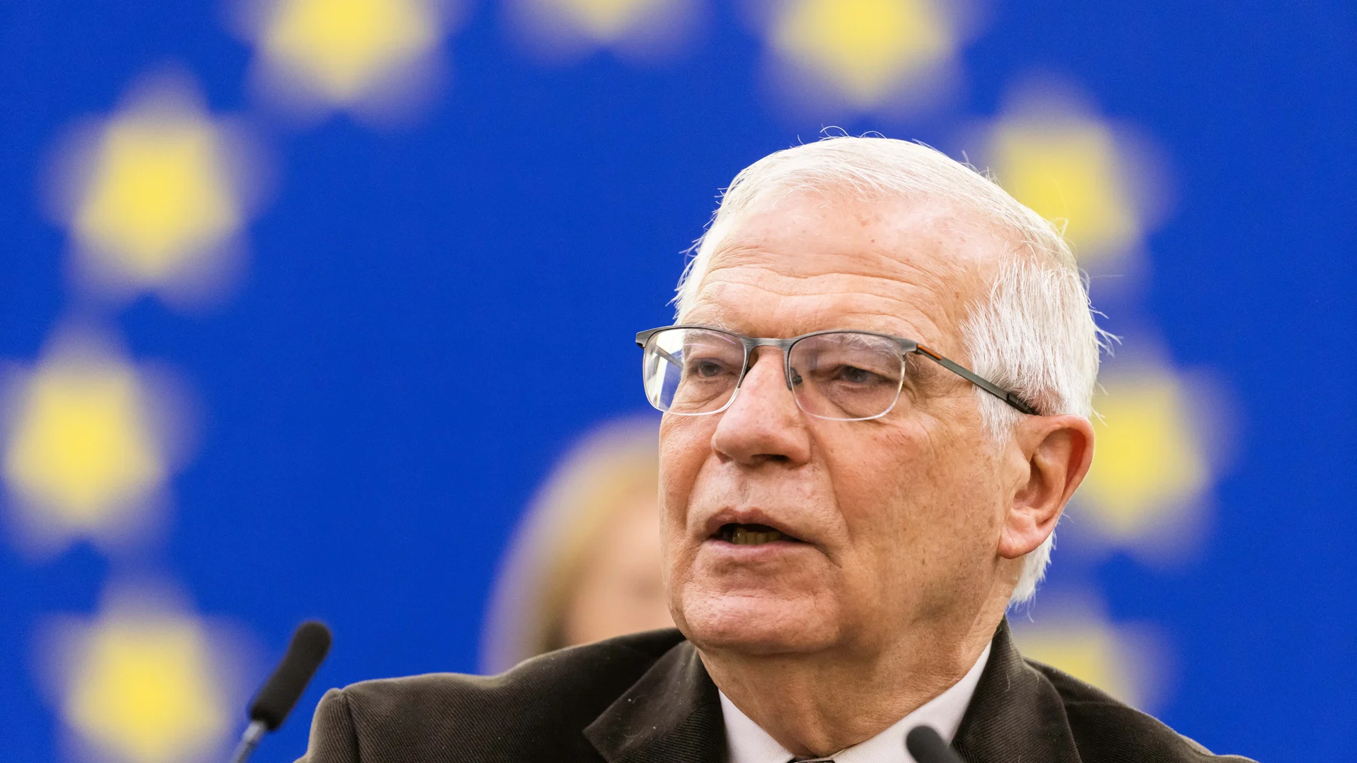 El Alto Representante para la Política Exterior de la UE, Josep Borrell, en una imagen de archivo en Estrasburgo