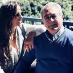 Anabel Pantoja y su padre Bernardo.