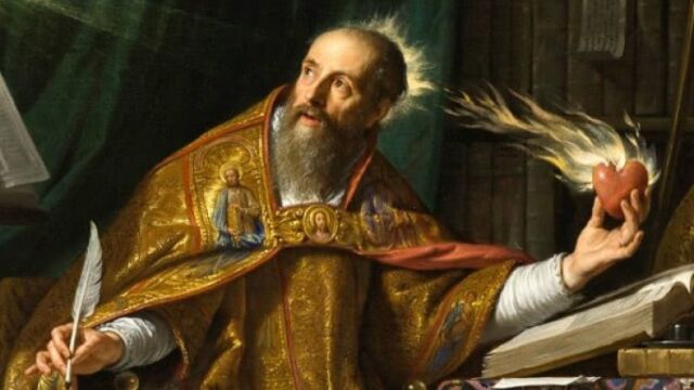 Retrato de Agustín de Hipona