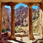 Petra, en Jordania, es una de las siete maravillas del mundo moderno