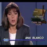 Ana Blanco presenta su primer informativo en TVE