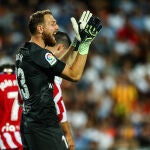 Jan Oblak con el Atlético de Madrid.