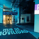Vista del Hub Canalejas 360, un proyecto de movilidad eléctrica que incluye una electrolinera urbana única en España