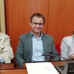 David Dorado, en el Salón de Plenos del Ayuntamiento de Córdoba. EUROPA PRESS