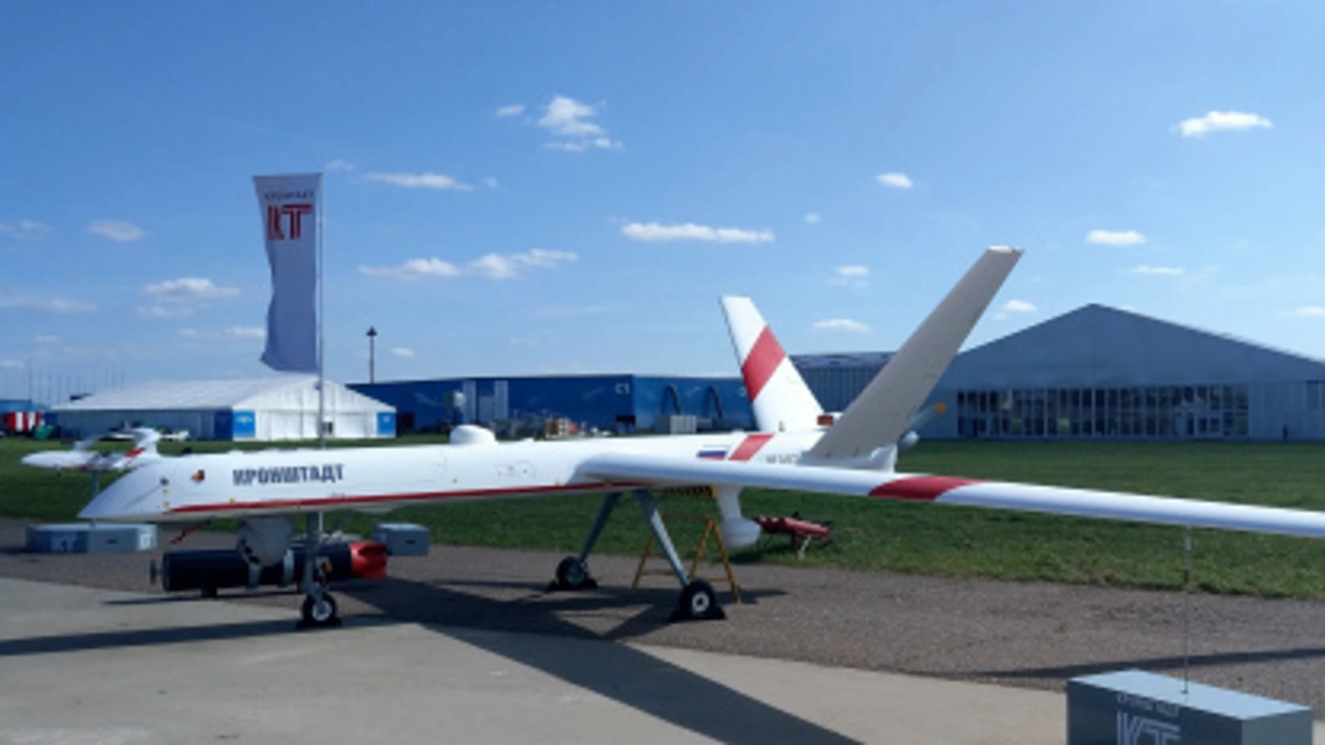 Un dron ruso Orion-E