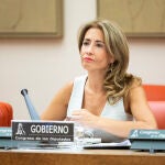 Comparecencia en el Congreso de la Ministra de Transporte, Raquel Sánchez, para abordar los temas ferroviarios de actualidad, el tren de extremadura y el incidente con el tren en el incendio de Bejís