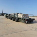 Dos aviones han salido esta mañana desde la Base Naval de Rota (Cádiz). EFE/Ministerio de Defensa