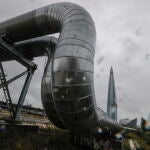 Cuartel general del gigante ruso Gazprom en San Petersburgo