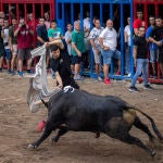 Un joven de 19 años, herido tras una cogida en los "bous al carrer" de Monóvar