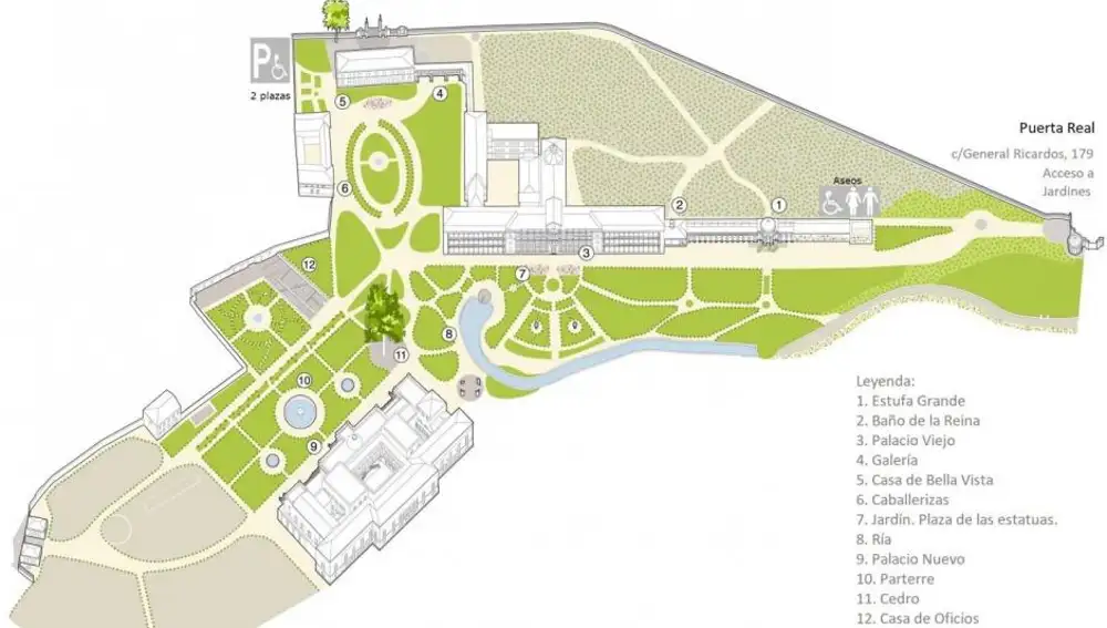 Plano de las instalaciones