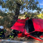 Accidente en Miraflores de la Sierra