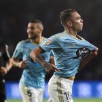 Iago Aspas con el Celta de Vigo. EFE/Salvador Sas