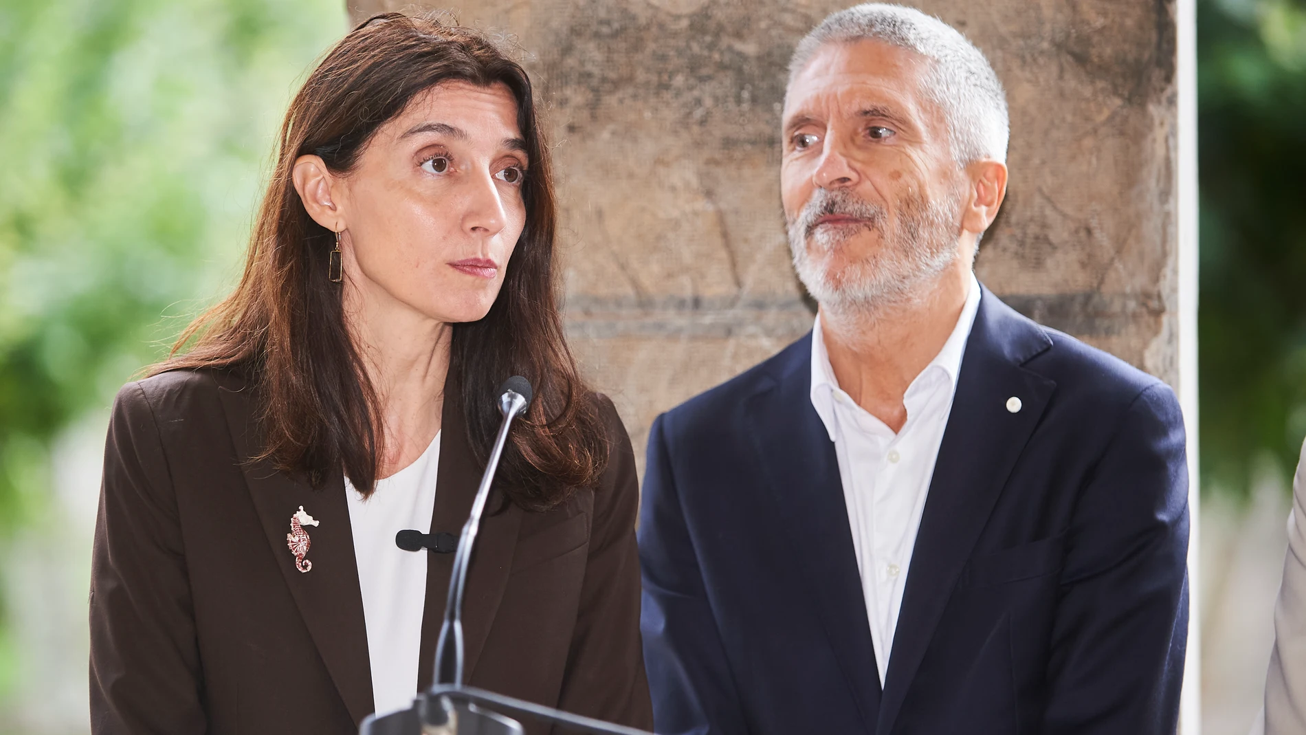 La ministra de Justicia, Pilar Llop y el ministro del Interior, Fernando Grande-Marlaska. César Ortiz / Europa Press