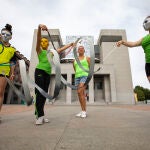 Entrevista a un club de Gimnasia en Leganes que se han quedado en la calle tras quedarse sin el espacio que tenían para sus entrenamientos.