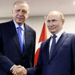Vladimir Putin y Erdogan