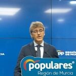 El secretario ejecutivo de Economía del PP y vicesecretario económico del PPRM, Luis Alberto Marín