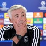 Carlo Ancelotti, antes del Celtic-Real Madrid de la Champions