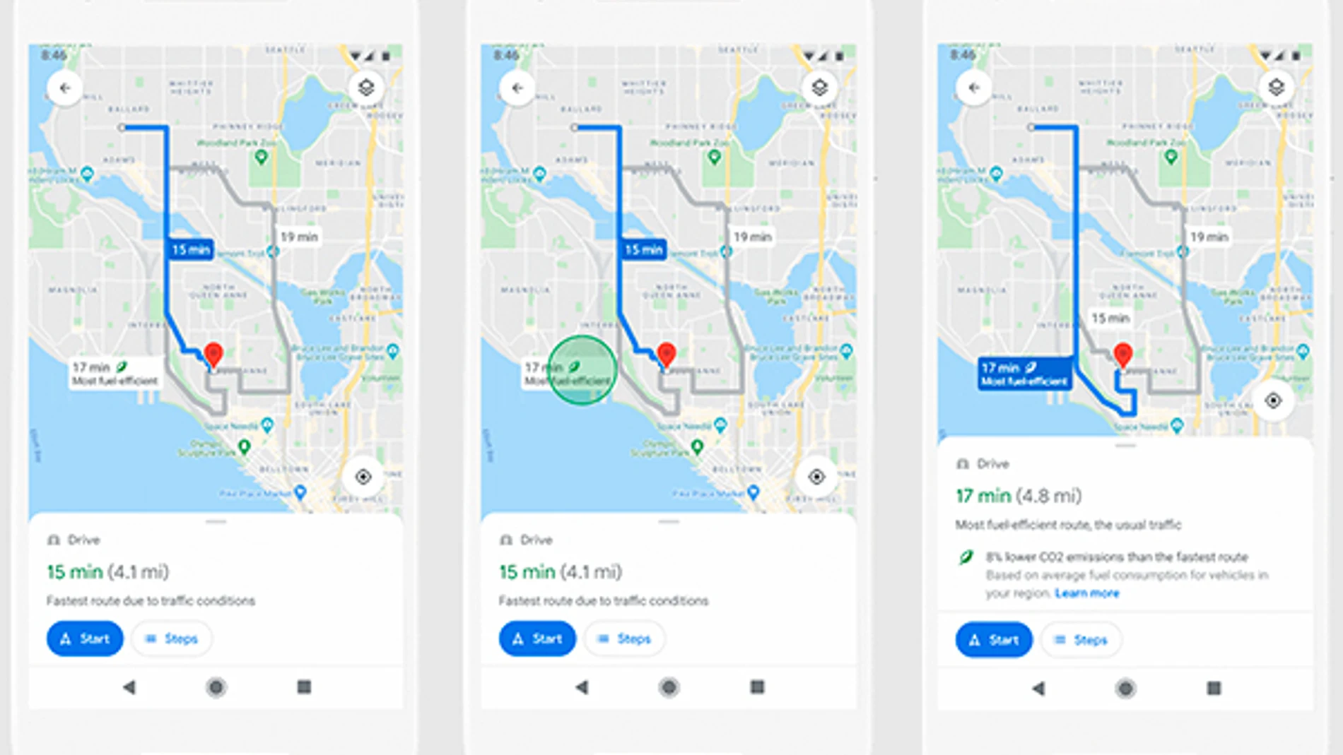 Rutas ecológicas, ya disponibles en Google Maps.