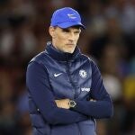 Tuchel, muy atento del partido