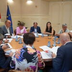 Miguel Ángel de Vicente preside la Junta de Gobierno de la Diputación de Segovia