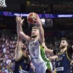 Domantas Sabonis será una de las amenazas de Lituania ante España en el cruce de octavos de final