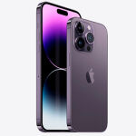 iPhone 14 Pro Max y Pro en color púrpura.