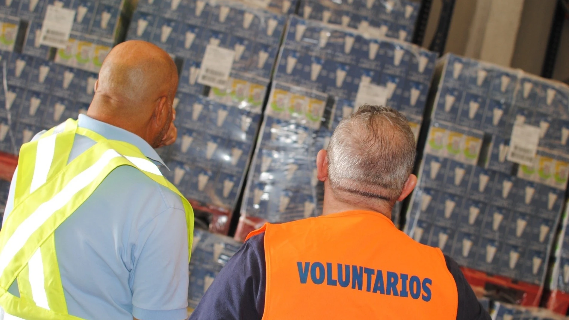 Voluntarios del Banco de Alimentos de Sevilla