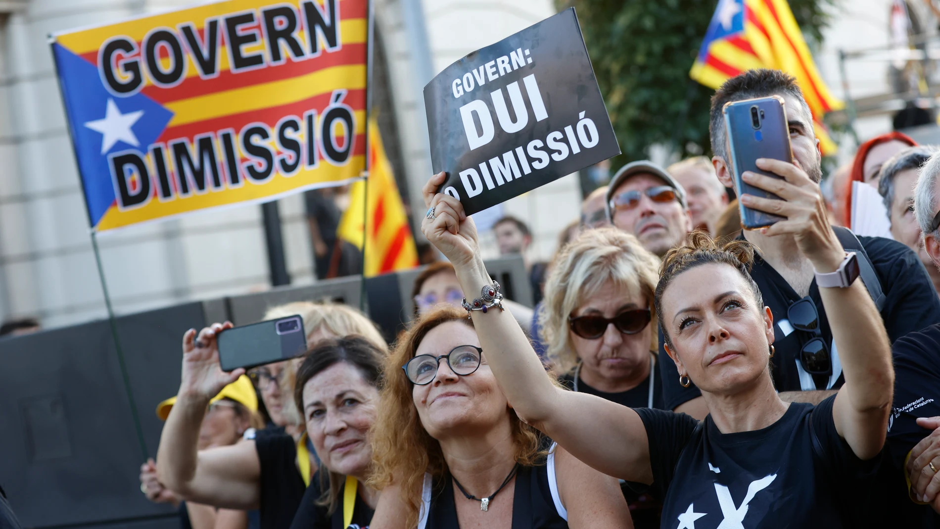 Acto organizado por la ANC con motivo de la Diada del 11 de septiembre