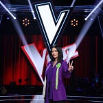 Laura Pausini durante la presentación