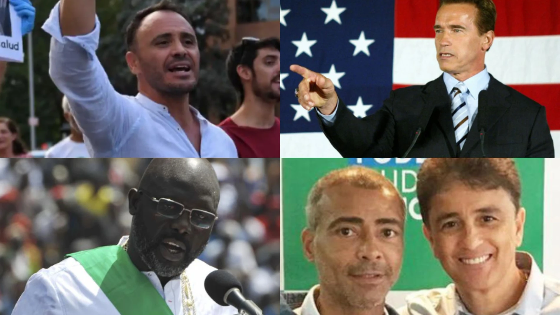 Políticos que se vistieron de políticos